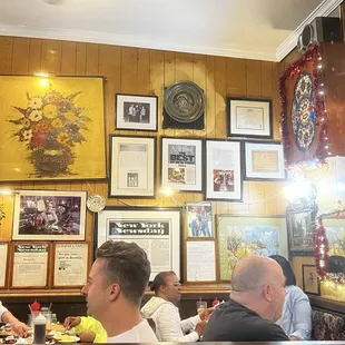 My view to my right from my booth