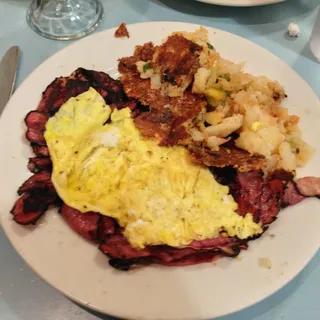 Pastrami and Eggs Combo