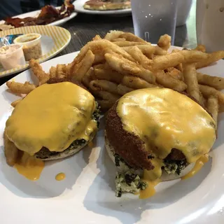 Crab Cakes Florentine Combo