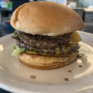 Cheddar Jalapeño Stuffed Burger - February