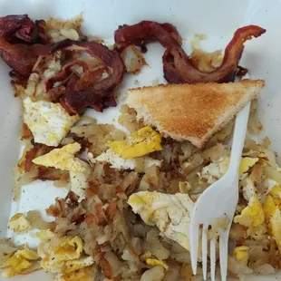 Overcooked, old and nasty.