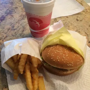 Cheeseburger combo