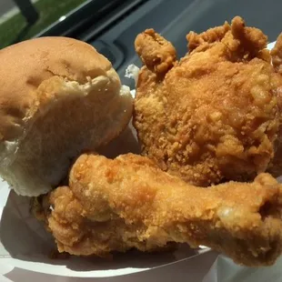 2 pc dark &amp; roll $4