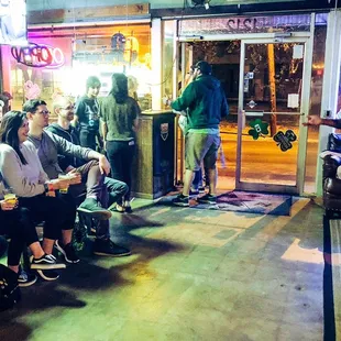 Comedy Night at Tom's.