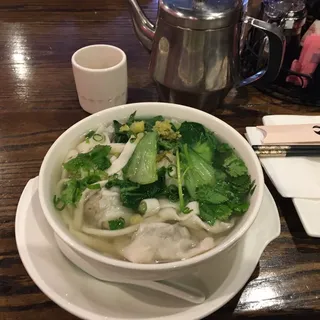 Shangai Wonton Noodle Soup