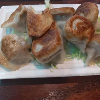 Pork & Chives Dumpling Noodle Soup