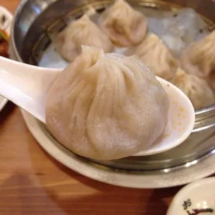 Pork soup dumplings.. So good!