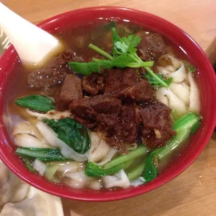 Brisket noodle soup