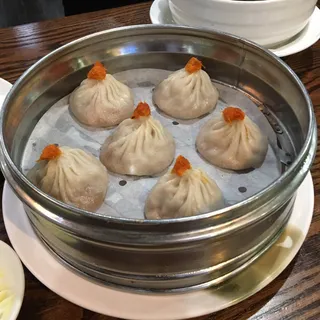 Steamed Crab Meat Pork Soup Dumplings (6)