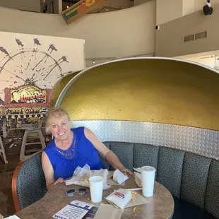 Fun place. Outdoor seating, too.