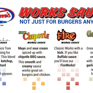 Works Sauce: Not just for burgers!