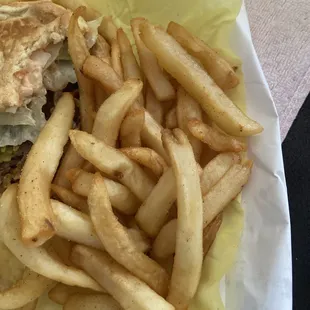Soggy ass fries
