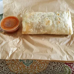 These are some weak breakfast burritos. Skimpy on meat, egg. I hope the owner or management steps up their burritos. This is disappointing.