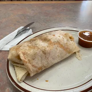 Breakfast Tom's Burrito