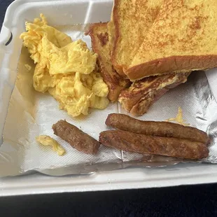 So, my breakfast that I ordered was &quot;prepared&quot; really quick, somebody else&apos;s food that returned it.