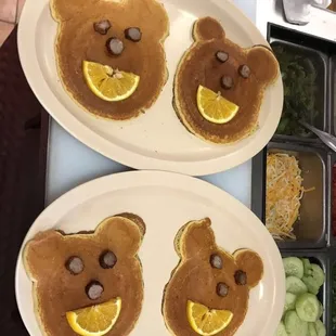 pancakes, food