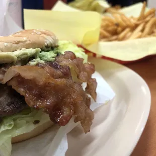 Bacon Avocado Cheeseburger