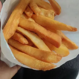 Hard ass fries.