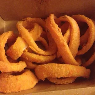 To go order of onion rings. Do NOT recommend.