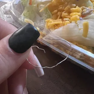 This is what I found in my chicken salad