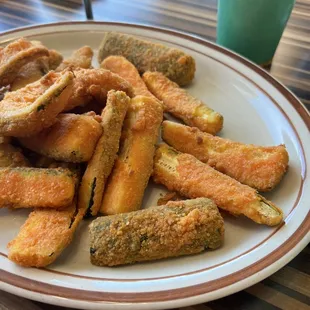 Luke Warm Zucchini fries
