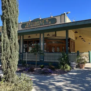 the front of the store