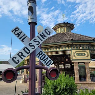 Railroad Crossing and Carousel