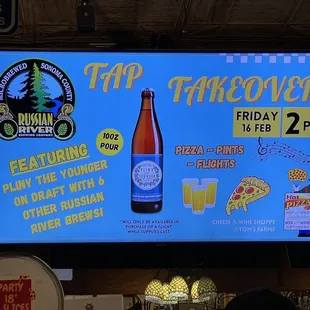 Russian River Brewing Tap Takeover