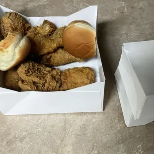 Good Chicken never been inside, they service was okay too!!