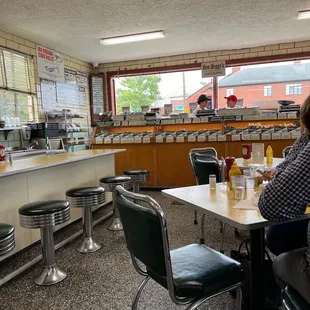 Good ole fashioned ice cream parlor