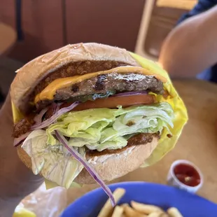 Chilli cheese burger