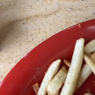 Dirty plate