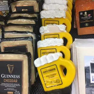 Good and cute cheese selection