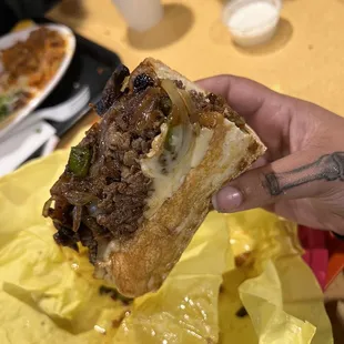 Philly cheesesteak