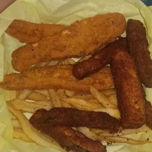 a basket of fries