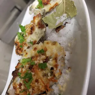 Oysters Rockefeller