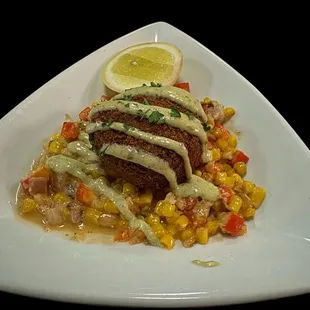 Crab Cake Dinner