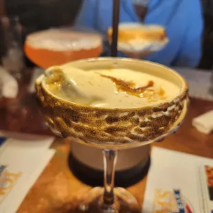 Carmal Brule martini
