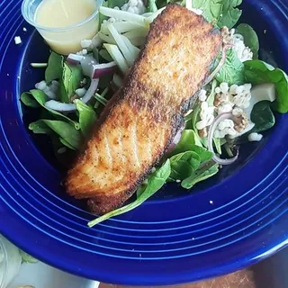 Salmon Spinach Salad