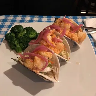 Dynamite Shrimp Tacos