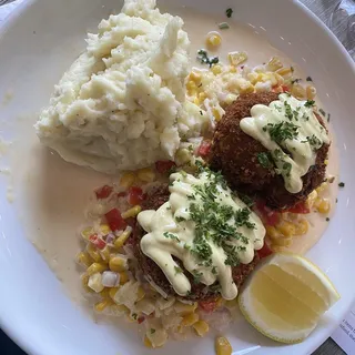 Crab Cake Dinner