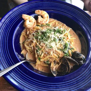 Seafood Pasta Aurora