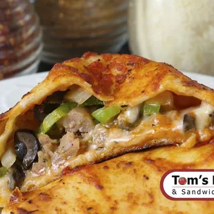 Calzone Baked to Perfection