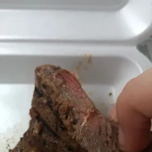 I order medium well.