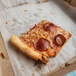 Slice of pepperoni