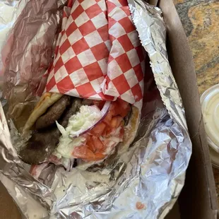 Bland burrito with no flavor at all, not worth the money!