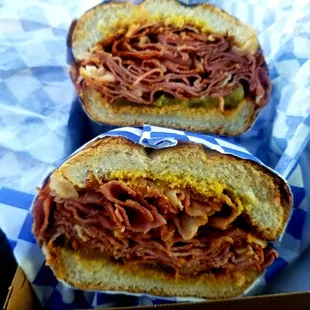 Pastrami sandwich great tasting