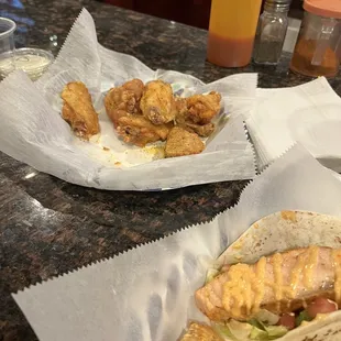 Lemon pepper wings