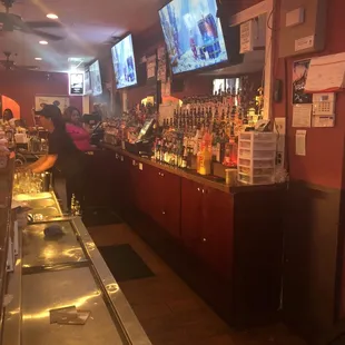 Bar and waitress