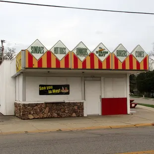 the front of the store